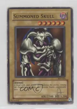 Summoned Skull Unlimited YuGiOh Starter Deck Yugi #SDY-004 2002 - Image 1