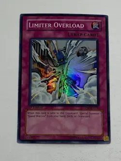 Yugioh TCG - Limiter Overload - DP08-EN030 - NM - Super Rare - 1st Ed Holo 2008 - Image 4