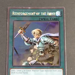 Yugioh - Reinforcement of the Army, NKRT-EN026 - LP - Platinum Rare Limited 2014 - Image 5