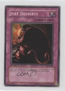 Just Desserts Unlimited YuGiOh Starter Deck Joey #SDJ-042 2003 - Image 1