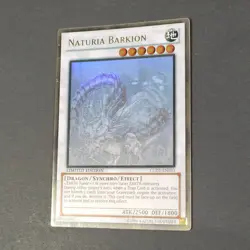 Yugioh - 1x Naturia Barkion - GLD5-EN033 - LP/LP+ - Ghost Rare - Limited Ed. - Image 3