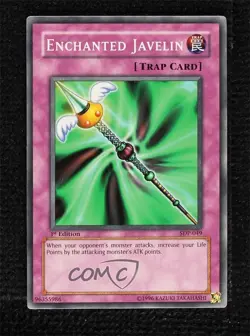 Enchanted Javelin 1st Ed. YuGiOh Starter Deck Pegasus #SDP-049 2003 - Image 1