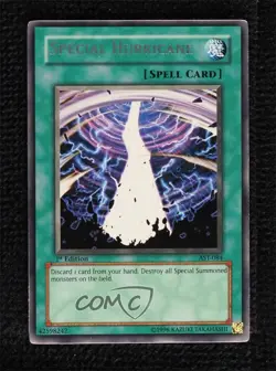 Special Hurricane Unlimited YuGiOh Ancient Sanctuary #AST-084 2004 - Image 1
