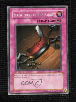 Seven Tools of the Bandit 1st Ed. YuGiOh Starter Deck Pegasus #SDP-045 2003 - Image 1