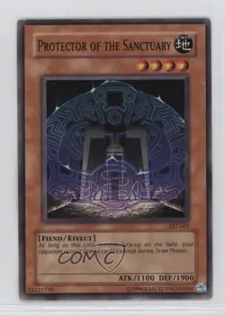 Protector of the Sanctuary Unlimited YuGiOh Ancient #AST-065 2004 - Image 1