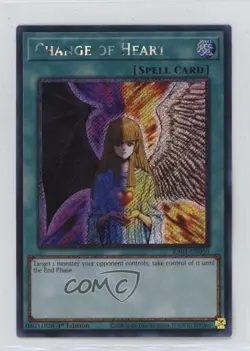 Change of Heart 1st Ed. Secret Rares YuGiOh 25th Anniversary Rarity Collection - Image 1