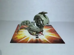 Bekugan Naga Dragonoid B2 Gray Haos 420G W/Card Battle Brawlers RARE - Image 2