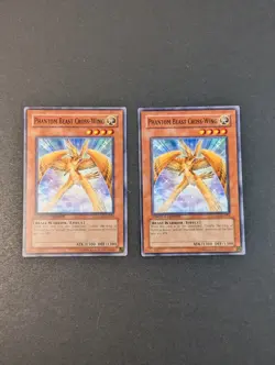 Yugioh TCG - 2x Phantom Beast Cross-Wing - GLD2-EN011 - NM/LP - Limited Ed. - Image 5