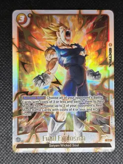 FB03=102 Final Explosion Alt Art Dragon Ball Super Card Game: Fusion World - Image 1