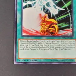 Yugioh - 1x Limit Overdrive - SDSE-EN025 - NM - 1st Edition - Common Spell 2015 - Image 4