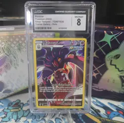 CGC 8.0 Malamar Holo TG06/TG30 Trainer Gallery Silver Tempest Pokemon Card - Image 1