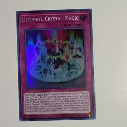 Yugioh - Ultimate Crystal Magic - LED2-EN040 - NM - Super Rare - 1st Ed - 2018 - Image 2