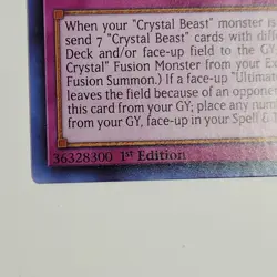 Yugioh - Ultimate Crystal Magic - LED2-EN040 - NM - Super Rare - 1st Ed - 2018 - Image 3