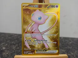 Pokemon Mew EX 205/165 Gold Hyper Rare Holo TCG Card Scarlet & Violet - Image 1