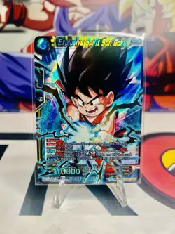 Dragon Ball Super Card Game Explosive Spirit Son Goku BT3-088 SR Cross Worlds - Image 1