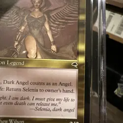 Mtg Selenia Dark Angel Tempest 1997 Rare Reserve List Graded CGC 8 🔥 - Image 4