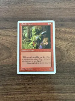 MTG Magic the Gathering Goblin Hero (235/460) Fifth Edition NM - Image 1