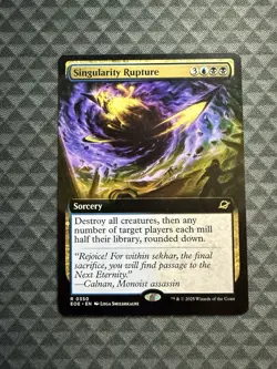 MTG Singualrity Rupture #0350 Extended Art Rare Edge of Eternities (EOE) - Image 1