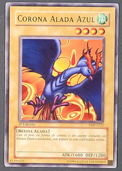 Yugioh TCG- Blue Winged Crown - Metal Raiders Spanish - PMT-S122 1st Ed NM 2002 - Image 1