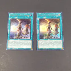 Yugioh - 2x Winds Orer the Ice Barrier - SDFC-EN0402- 1st - NM 2021 - Ultra Rare - Image 5