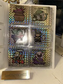 MTG Final Fantasy Official Chibi Chara Sticker 53+3 Complete Binder Set Limited - Image 4