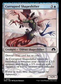Corrupted Shapeshifter - Modern Horizons 3 MH3- MTG - LP Magic - 56 C - Image 1