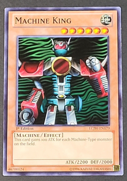 Yugioh - Machine King - LCJW-EN179 - NM/LP - 1st Edition - Common - Machine 2013 - Image 1
