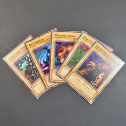 Yugioh - 1st Edition Magic Ruler Lot - 5 cards, Stone Ogre Grotto - MRL LP 2002 - Image 1