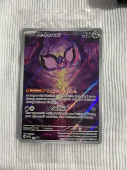 Pokemon TCG Pokemon Center Stamped Pecharunt SV129 Black Star Promo #129 SEALED - Image 3