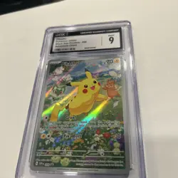 2024 Pokemon Black Star Promos Pikachu #088 Adventure Chest Holo CGC 9 Mint - Image 3