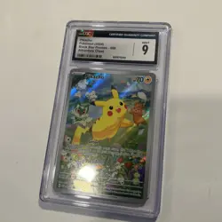 2024 Pokemon Black Star Promos Pikachu #088 Adventure Chest Holo CGC 9 Mint - Image 5
