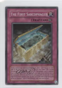 The First Sarcophagus Unlimited YuGiOh Ancient Sanctuary #AST-101 2004 - Image 1