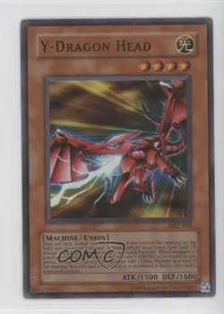 Y-Dragon Head Unlimited YuGiOh Magician's Force #MFC-005 2003 - Image 1