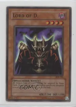 Lord of D Unlimited YuGiOh Starter eck Kaiba #SDK-041 2002 - Image 1