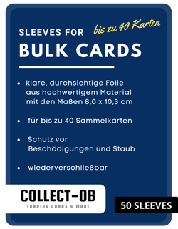 50x BULK Sleeves Pokemon Yugioh Meta TCG Cards "Schutzhullen" Folien Karten Case - Image 3