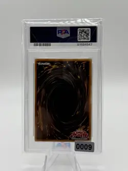 2003 Yugioh Legend of Blue Eyes Korean LOB #K005 - PSA 9 - DARK MAGICIAN - Image 2
