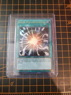 Super Polymerization RA03-EN053 Ultra Rare 1st Ed YuGiOh! TCG NM With Top Loader - Image 1