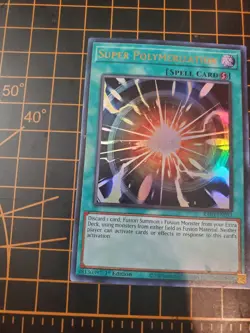 Super Polymerization RA03-EN053 Ultra Rare 1st Ed YuGiOh! TCG NM With Top Loader - Image 5