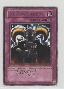 Skull Invitation (R) Unlimited YuGiOh Pharaoh's Servant #PSV-056 2002 - Image 1
