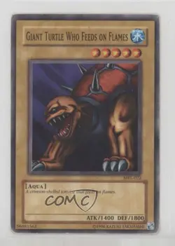 Giant Turtle Who Feeds on Flames Unlimited YuGiOh Magic Ruler Booster #MRL-022 - Image 1