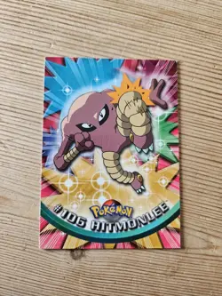 Hitmonlee #106 Topps Series 2 Blue Back Card Non Holo - Image 1