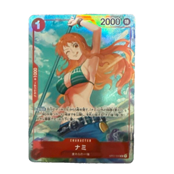 ONE PIECE Card Game Nami (Parallel) OP01-016 R ROMANCE DAWN Japanese - Image 1