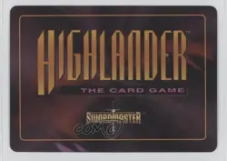 1996 Highlander - The Card Game Duncan MacLeod Middle Right Attack - Image 2