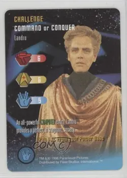 1996 Star Trek - The Card Game Challenge Landru - Image 1