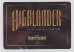 1996 Highlander - The Card Game Duncan MacLeod Lower Left Block - Image 2