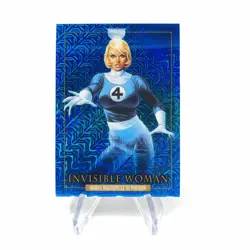 Marvel Card Invisible Woman Blue Traxx 39 Fleer Upper Deck Masterpieces [NM] - Image 1