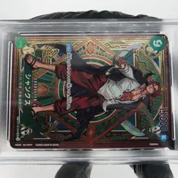 One Piece Card PSA 10 Shanks ST16-004 SR SP OP11 Parallel Japanese [10] - Image 5