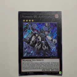 Yugioh - Number 98: Antitopian - DRL3-EN027 - LP/NM - 1st Ed - Secret Rare 2016 - Image 2