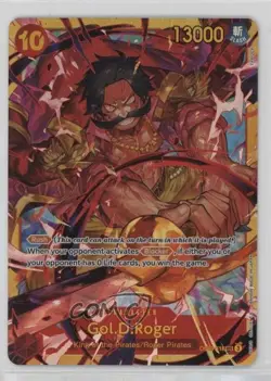 2024 One Piece Card Game: Emperors in the New World OP09 SEC GolDRoger #OP09-118 - Image 1