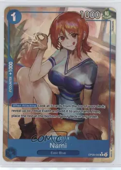 2024 One Piece Card Game: Emperors in the New World OP09 R (Alt Art) Nami - Image 1